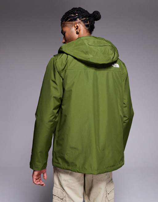The North Face - Carto Mono Triclimate - Giacca con cappuccio 3-in-1 verde bosco, 3 di 5