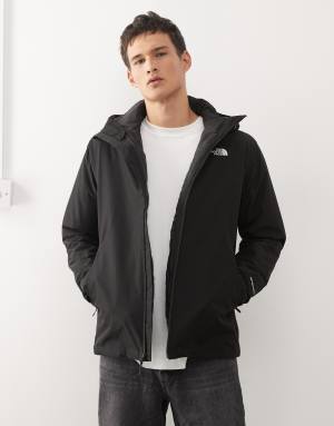 The North Face Carto Mono Triclimate waterproof 2in1 jacket in black