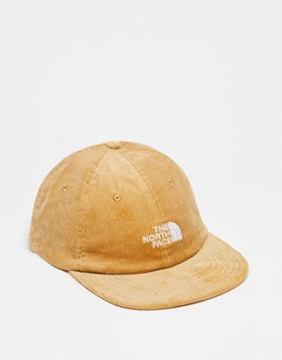 The North Face Corduroy cap in beige - ASOS Price Checker