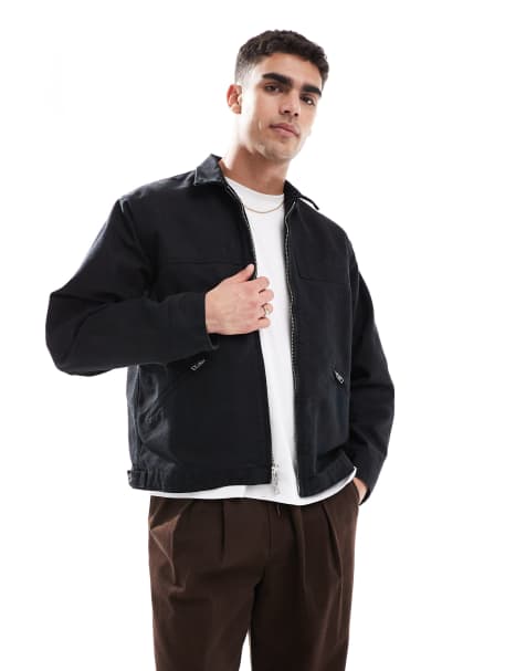 The North Face – Cedar – Arbeitsjacke in Schwarz - view 1