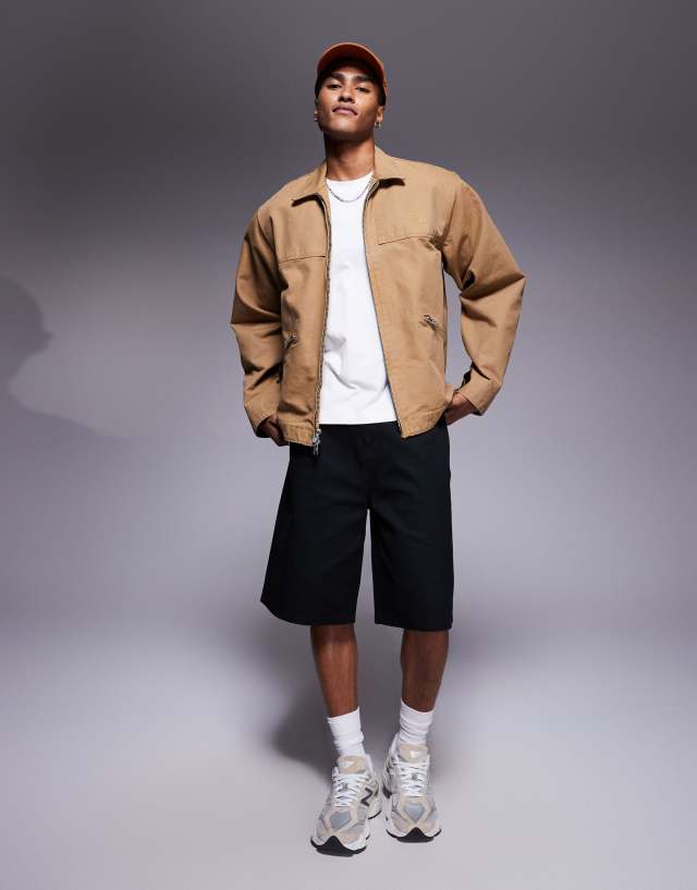 The North Face Cedar canvas work jacket in brown | ASOS