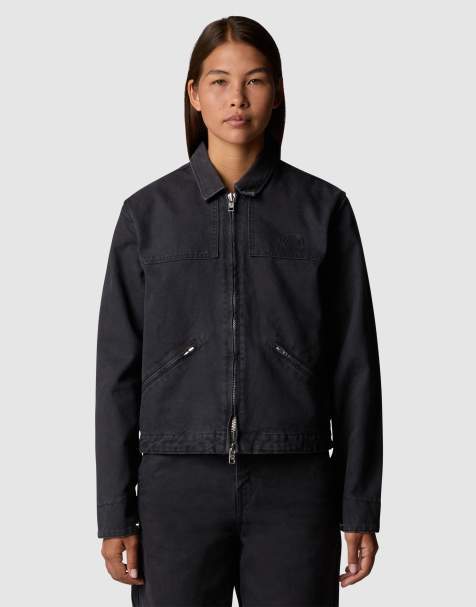 The North Face Cedar canvas work jacket in tnf black - view 1