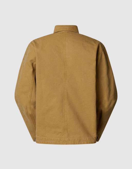 The North Face Cedar canvas work jacket in utility brown, 4 of 4