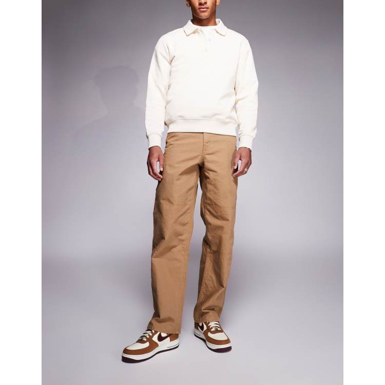 The North Face Cedar Canvas Work Pant in brown | ASOS