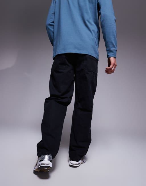 The North Face – Cedar – Svarta, avslappnade byxor i twill, 5 av 5