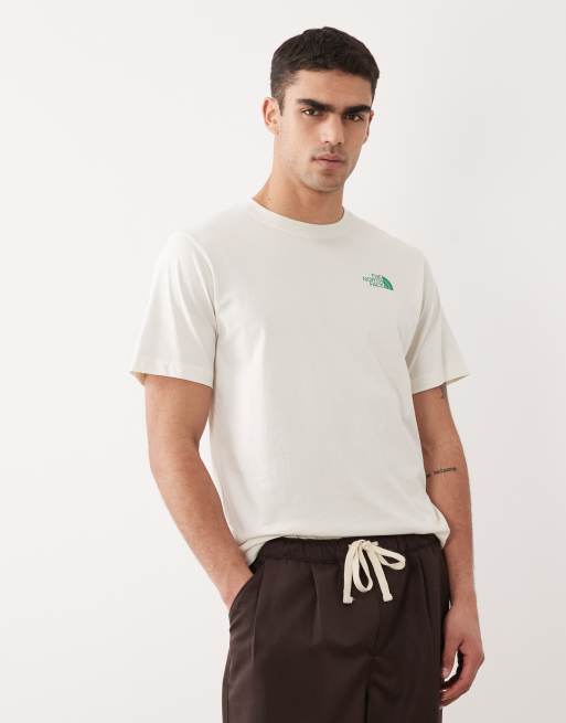 The North Face Celestial Drift back print t-shirt in off white, 3 of 5