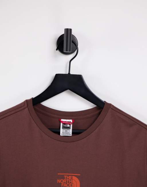 The North Face – Center Dome – Brun t-shirt, endast hos ASOS, 4 av 4