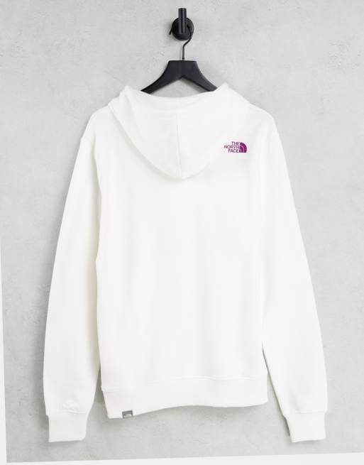 The North Face Center Dome hoodie in white Exclusive at ASOS, 2 of 4