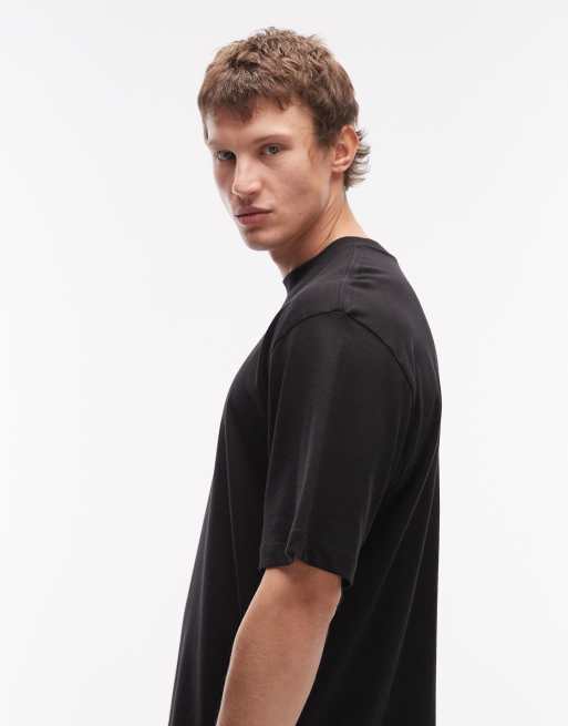 The North Face - Central Liquid Logo - Oversized T-shirt in zwart, 4 van 5