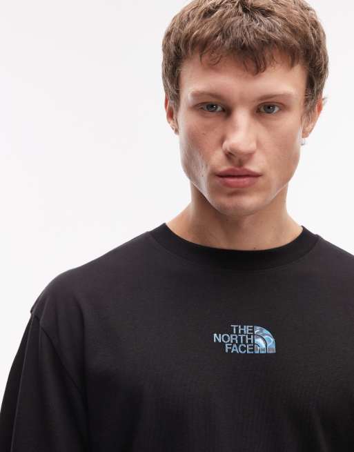 The North Face - Central Liquid Logo - Oversized T-shirt in zwart, 5 van 5