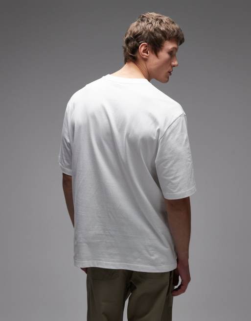The North Face - Central Liquid - Oversized T-shirt met logo in wit, 3 van 5