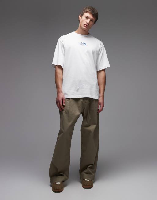 The North Face - Central Liquid - T-shirt oversize à logo - Blanc, 2 de 5
