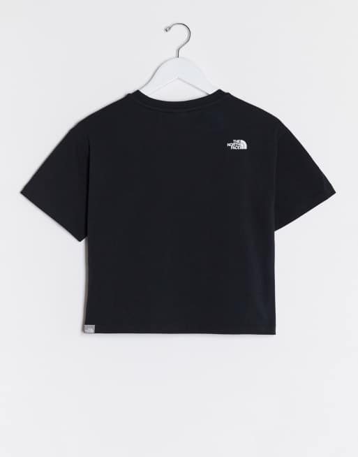 North face central logo t sale shirt