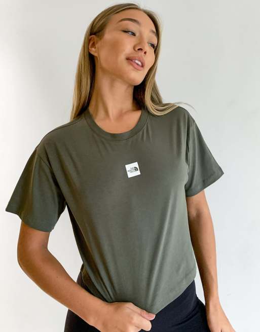 North face central logo t sale shirt