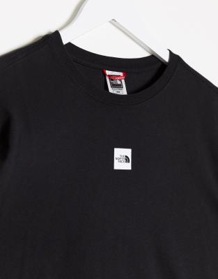 north face central logo t shirt