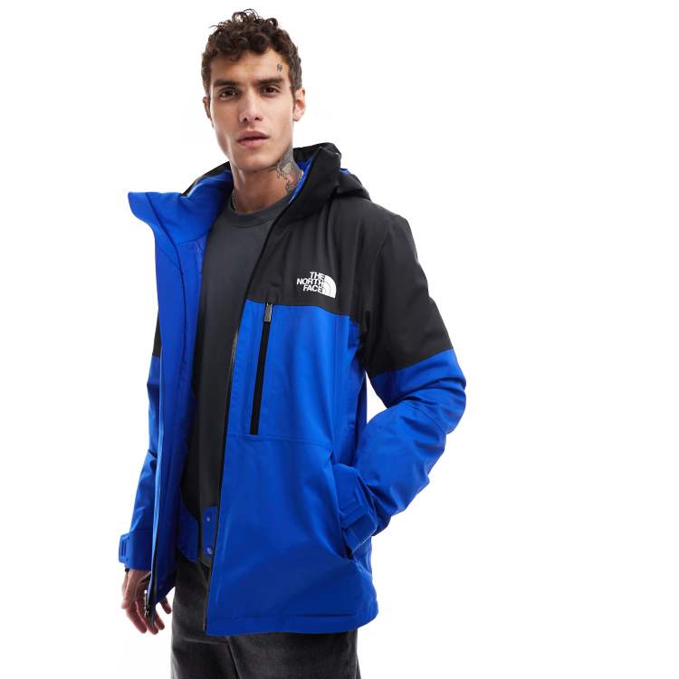 The North Face Chakal ski jacket in blue and black ASOS