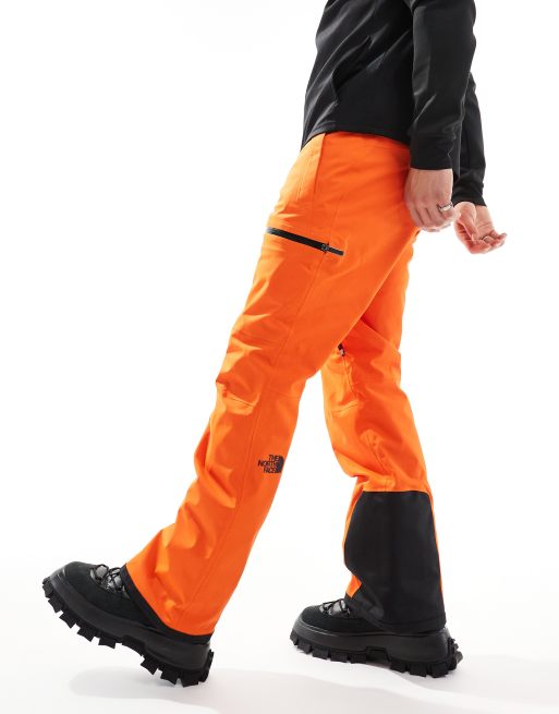 The North Face Chakal ski trousers in orange