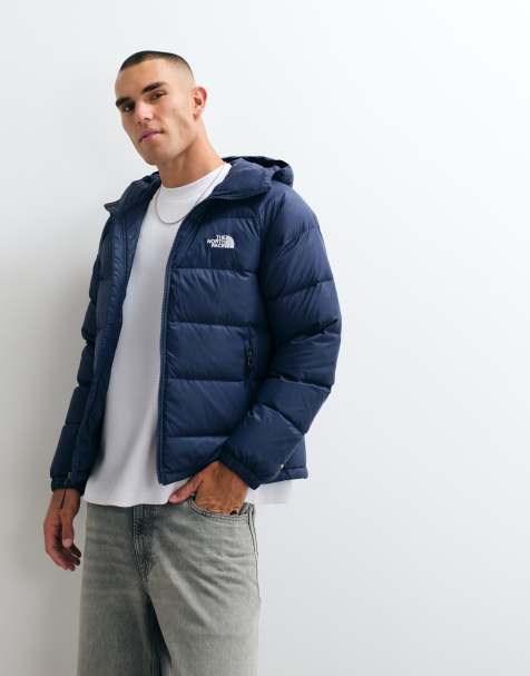 The North Face - chaqueta acolchada con capucha Hydrenalite en azul marino summit - view 1