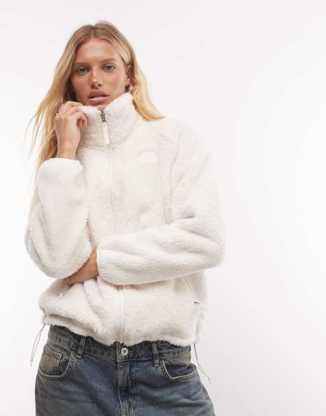 The North Face - chaqueta Osito Evolve con cremallera completa en blanco roto - view 1