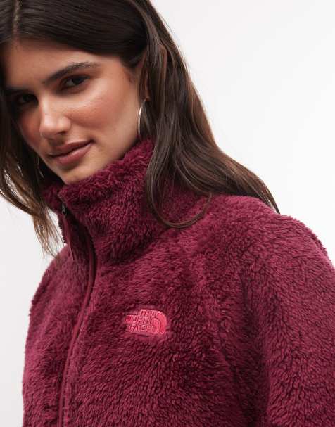 The North Face - chaqueta Osito Evolve con cremallera completa en burdeos - view 1