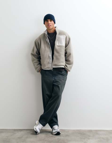 The North Face - Chaqueta polar reversible Yumiori en cumulus cloud/stone sla - view 1