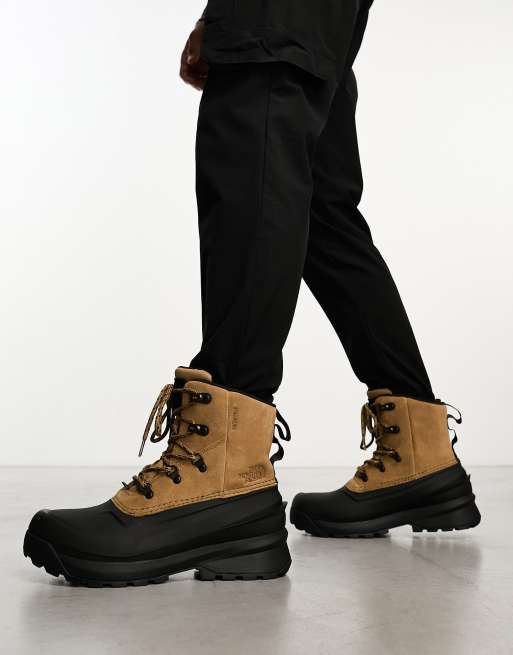 The North Face - Chilkat V - Bottes de randonnée imperméable à lacets - Marron et noir, 4 de 4