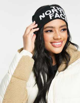 north face knit headband