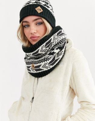 the north face snood fleece scarf