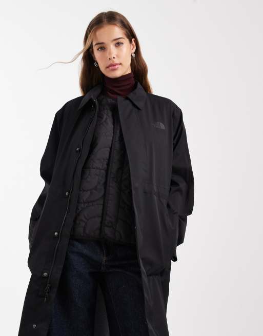 The North Face – City – 3-in-1-Longline-Regenjacke mit Weste in Schwarz, 4 von 4