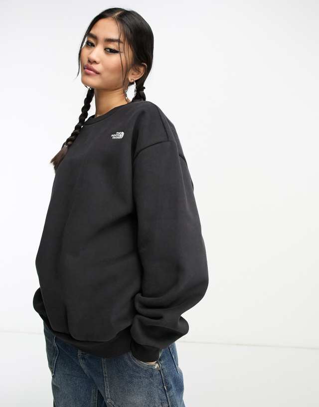 The North Face City fleece sweatshirt in black