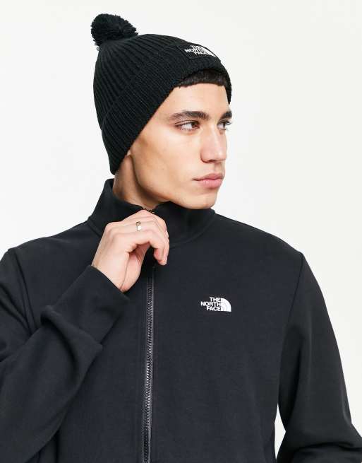 The North Face City Standard Double Knit full zip fleece in black