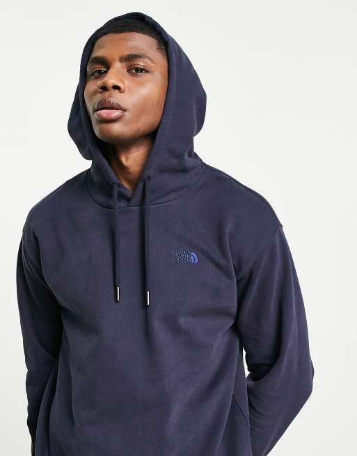 Navy north 2025 face hoodie