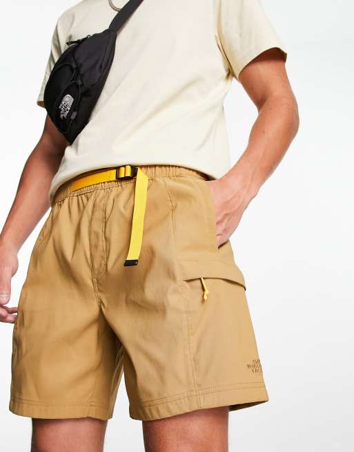 The North Face Class V belted shorts in brown