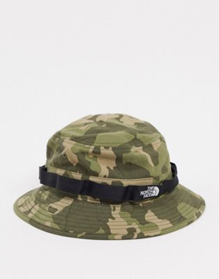 The North Face Class V Brimmer Bucket Hat In Camo-green | ModeSens