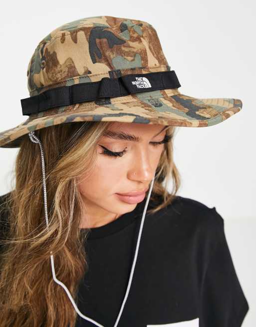 North face on sale camo hat