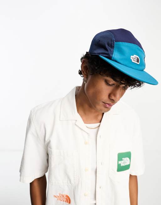 The North Face – Class V Camp – Blågrön keps med 5 paneler