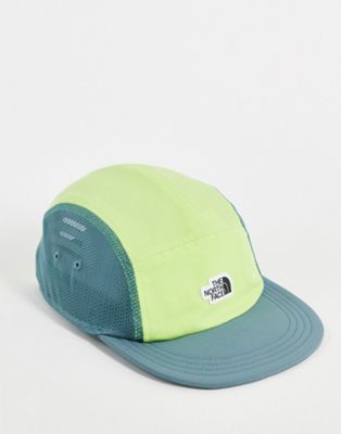 The North Face Class V Camp cap in lime green