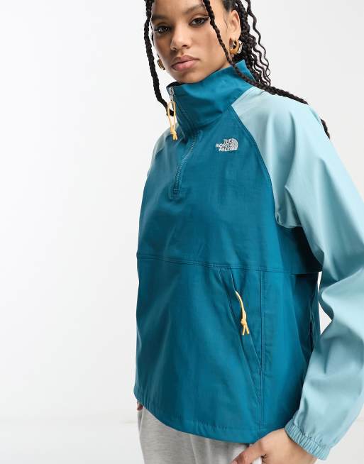 The North Face - Class V - Jack zonder sluiting in blauw en groenblauw, 3 van 4