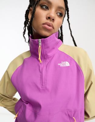 The North Face - Class V - Jacke zum Überziehen in Lila und Stein