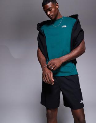 The North Face The North Face Class V Pathfinder belted logo shorts in black