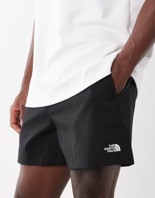 The North Face Class V Pathfinder pull-on 5-inch shorts in black, 5 of 5