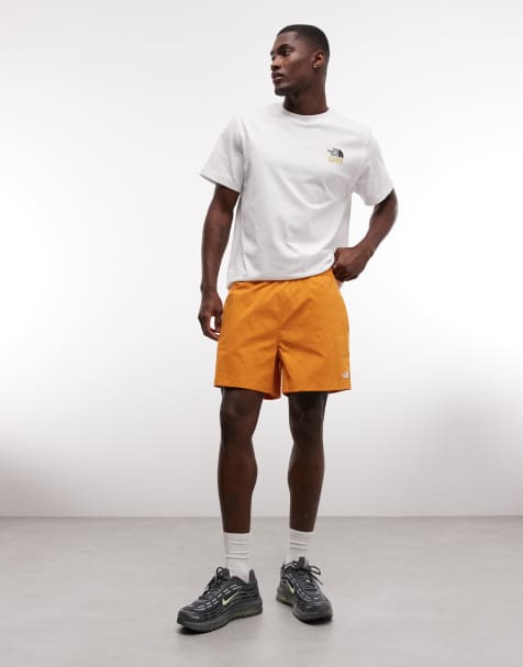 The North Face – Class V Pathfinder – Shorts in Orange mit elastischem Bund, 5 Zoll Schrittlänge - view 1