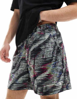 Class V Pathfinder shorts in printed black