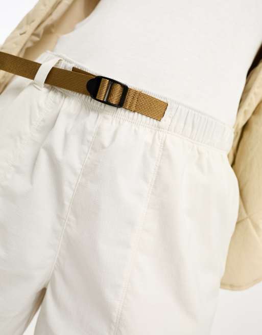 海外限定◆The North Face◆ Shorts of White/Beige Tie Dye The North Face Class V Pathfinder shorts in white | ASOS