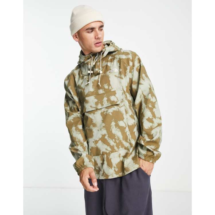 The North Face Class V pullover jacket in camo