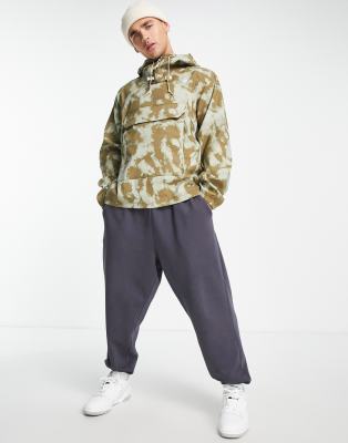 camouflage pullover jacket