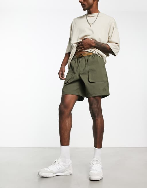 The north face khaki 2024 class v hybrid shorts