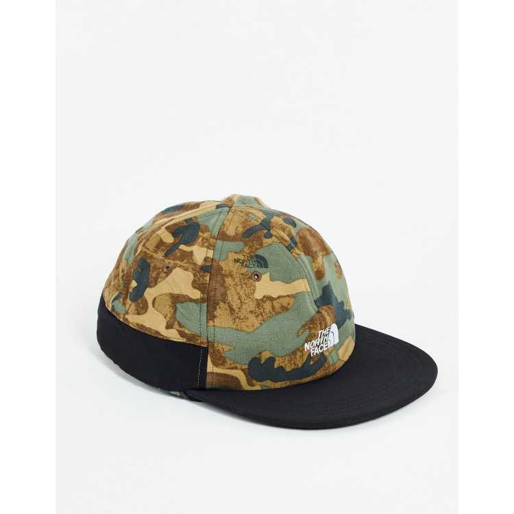 the north face camo cap