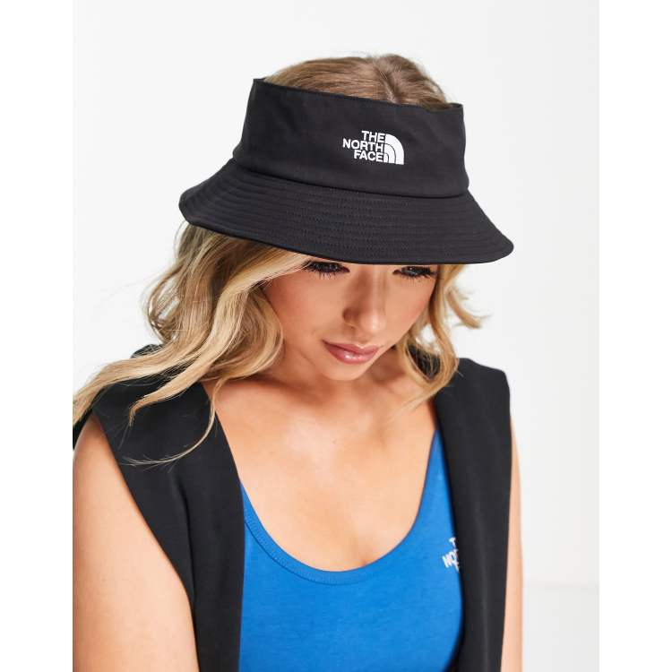 The North Face Class V Top Knot bucket hat in black