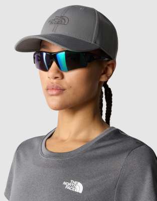 The North Face classic logo cap in dark grey